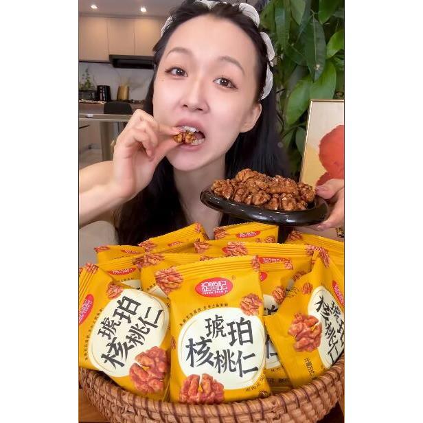 捉馋记核桃仁独立小包装去壳蜂蜜核桃仁开袋即食坚果零食