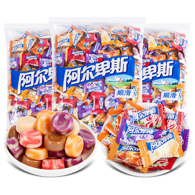 阿尔卑斯硬糖散装多口味混合水果糖牛奶糖水果糖网红零食年货500g