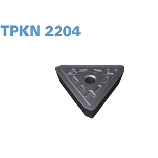 韩国YG数控三角刀片TPKN2204PDTR YG602通用材质保障黑色涂层