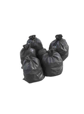 垃圾袋3D模型含贴图黑色塑料袋袋子obj/blender/fbx/stl现实真实