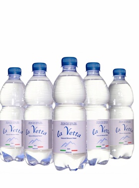 La Vetta （圣夸爱娃）意大利纯净水天然饮用水便携装12x500ml