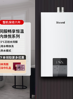 Rinnai/林内 RUS-16E55G-CB/20E55G/24E55G强排式恒温热水器家用