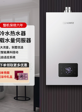 NORITZ/能率GQ-20S2AFEXQ/24S2内置循环零冷水燃气热水器20升家用