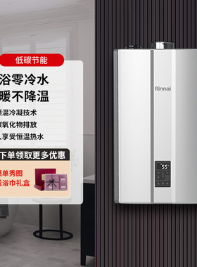 Rinnai/林内 G-boiler大G壁挂炉A2700FF/A4400FF单采暖地暖进口