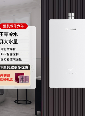 能率GQ-16S6AFEXQ/16S6AFEX-H燃气热水器水量伺服零冷水16升琉光