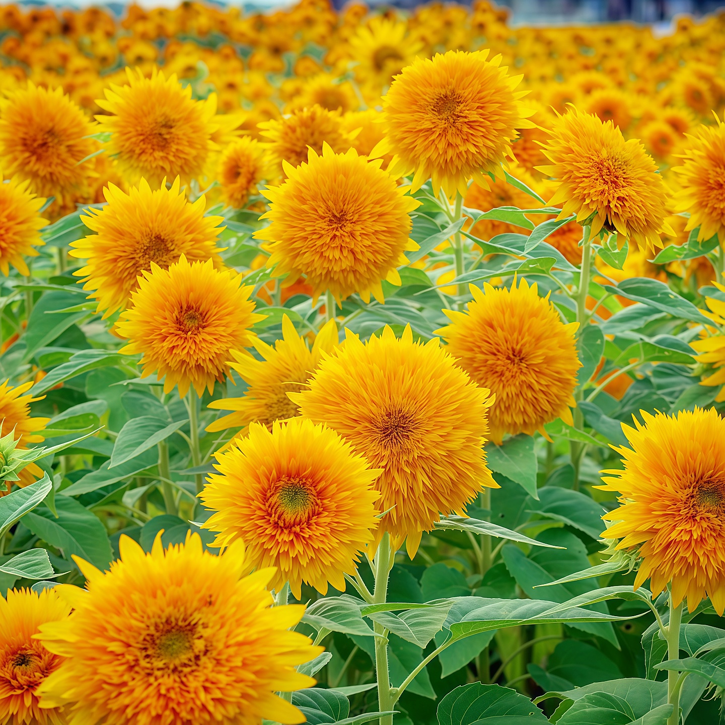 玩具熊向日葵种子重瓣向日葵