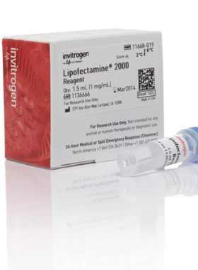 Invitrogen 试剂Lipofectamine2000/脂质体2000[11668-027]0.75ml