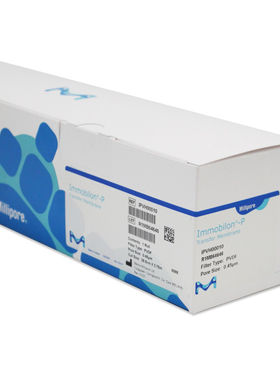 MerckMillipore实验耗材 PVDF膜 IPVH00010/26.5cm*3.75m 0.45µm