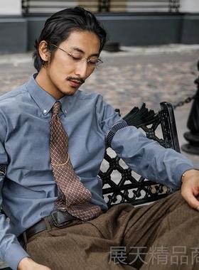 正品SOAR袖IN英伦复服古高级感白衬衫男 法式商务正装休工作长闲