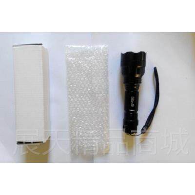 正品18650可充电C8q5t6l2le档强d光五手电筒家用户外远射防手水电