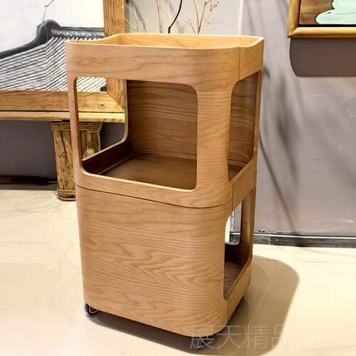 正品疗愈整体实美木推车容院皮肤具管理SPA会所工架车民宿置物侘