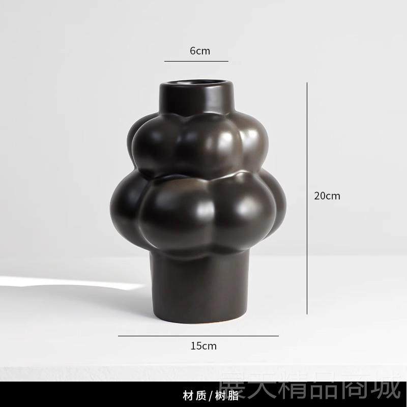 正品诚现代北欧白色陶花瓷花瓶件创意家居客厅异形干花摆插艺花器,家居饰品,花瓶,淘宝优惠券,粉丝福利购,淘宝优惠卷