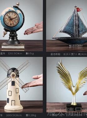 正品轻奢档展翅飞子翔酒柜摆高件家居柜摆客厅办公室店铺桌面装饰