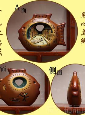 正品新中式庭陶瓷家摆件饰品客厅玄古关置物断架复风隔博古架插干