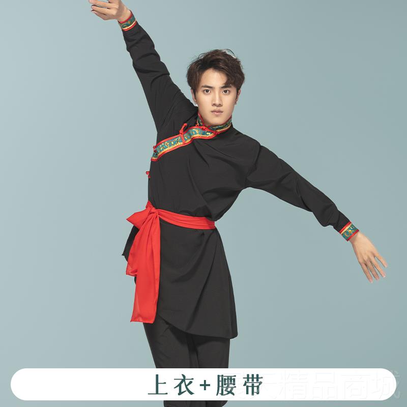 正品艺蒙古舞蹈服装人男出演服新款少数民成族考草原舞骑马舞表演