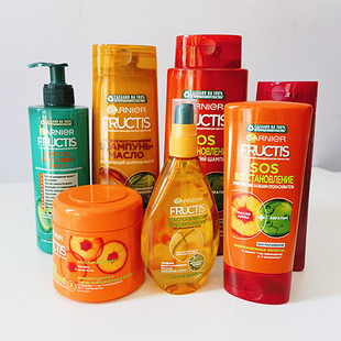 俄罗斯Garnie卡尼尔洗发水保湿控油修复滋养防脱受损柔顺发质护色