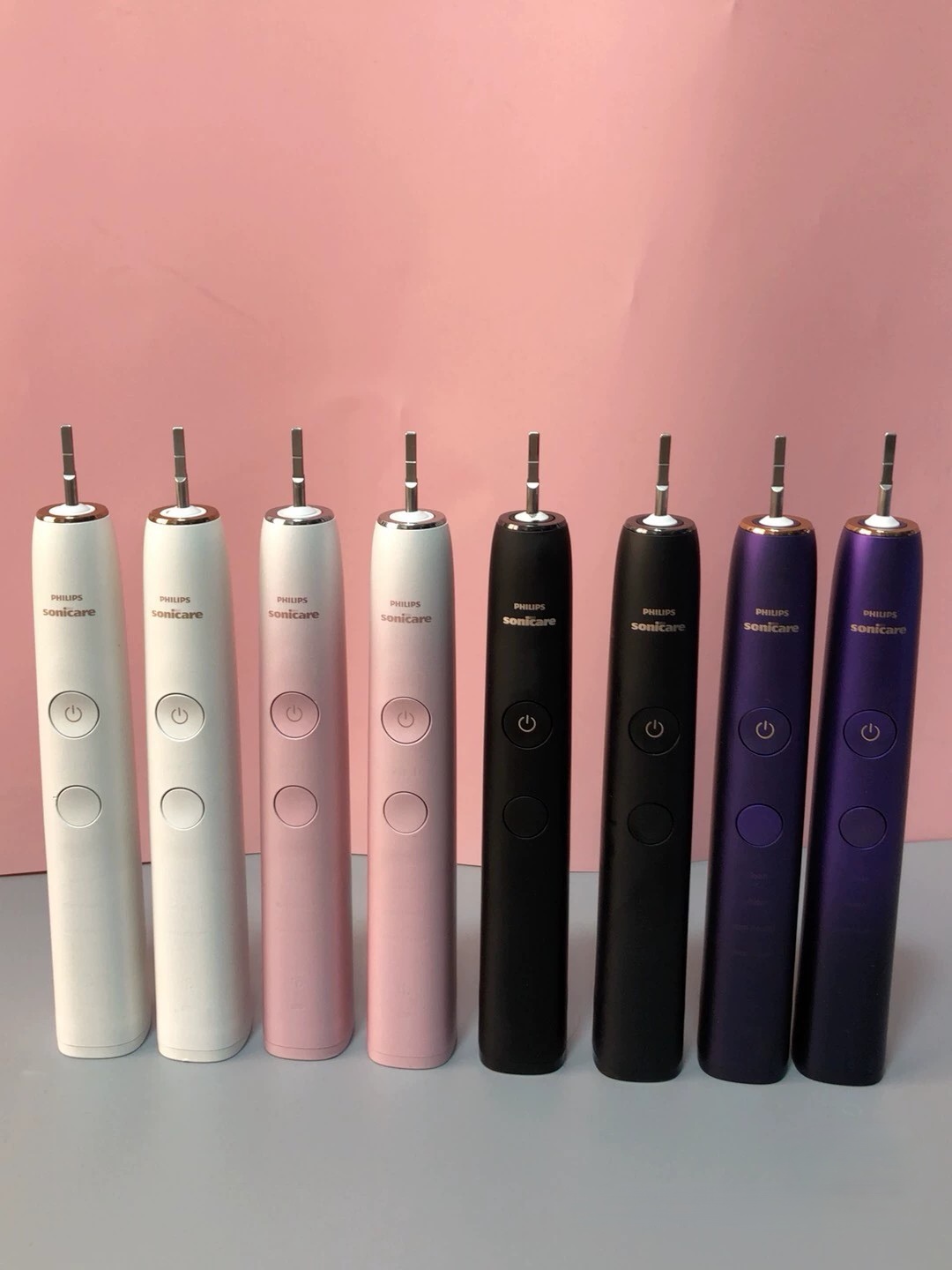 飞利浦声波电动牙刷女HX991BRW男充电式除牙菌斑美白护龈智能蓝牙