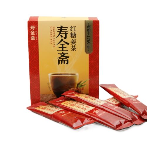 【5盒】寿全斋红糖姜茶120g*5盒（共50小袋）速溶颗粒老姜汤