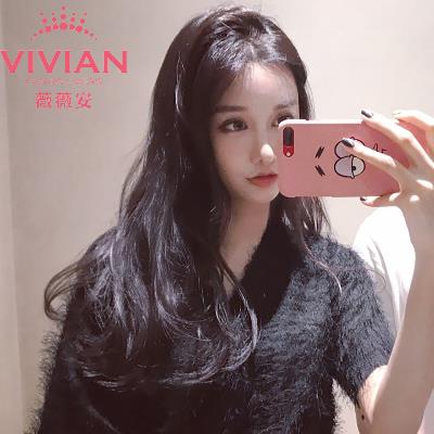 薇薇安假發女U型半頭套長卷發大波浪梨花頭自然逼真蓬松發套VU-02