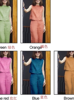 sports leisure set, women's short loose two-piece set 两件套