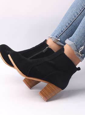 women plus size 41 shoes High Heels Martin boots 大码马丁靴