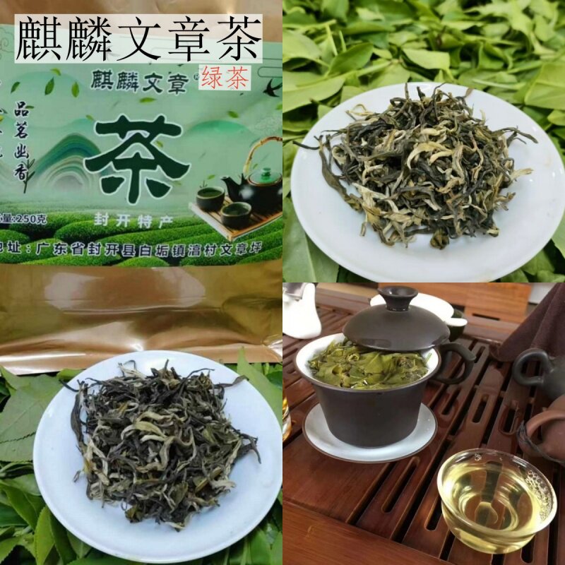 肇庆封开明前绿茶单丛茶红茶