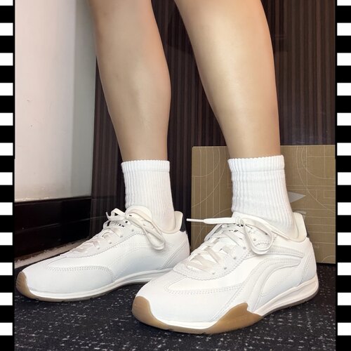 李宁菲林Turbo休闲鞋男女夏季复古德训轻便薄底赛车运动鞋AGLV236