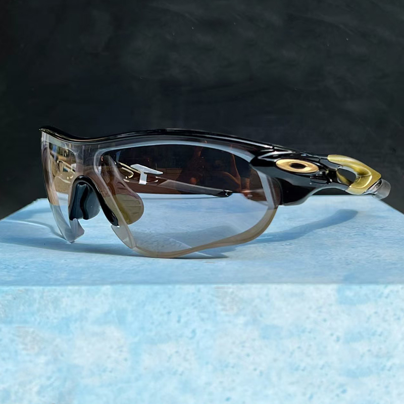 9206骑行眼镜异形切割MR-8太阳镜片定制加工适用Oakley跑步遮阳镜