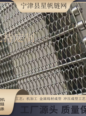 厂价多规格碳钢网链不锈