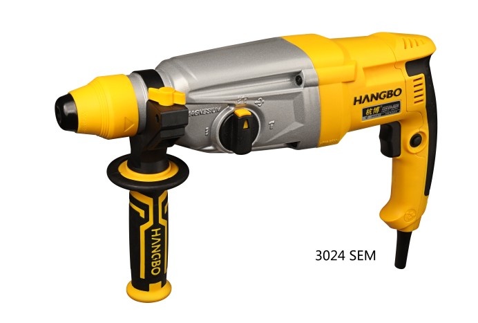 杭博三用电锤钻镐多功能混凝土冲击钻家用轻型工业大功率电动工具