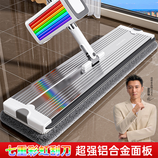 【谢霆锋同款】佳帮手平板拖把家用一拖净干湿两用拖布拖地神器