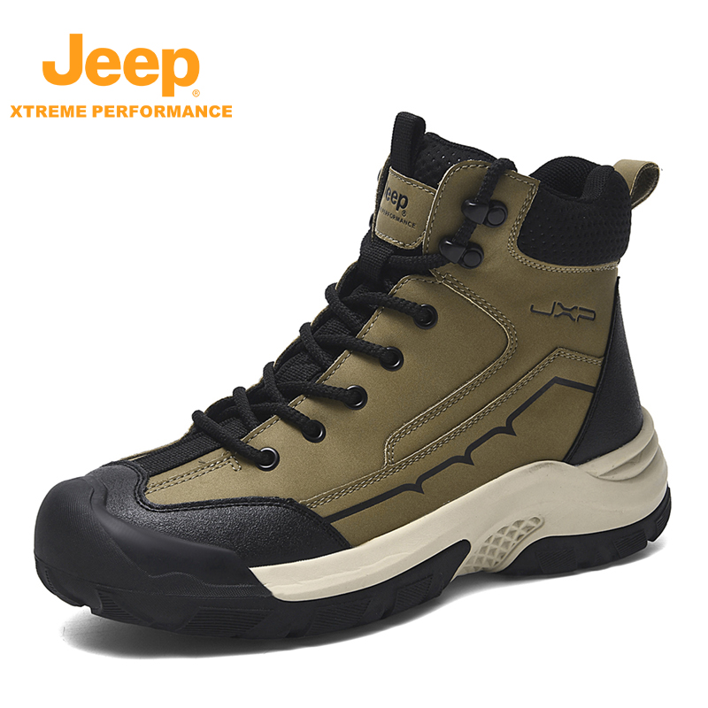 吉普登山鞋男款户外徒步鞋