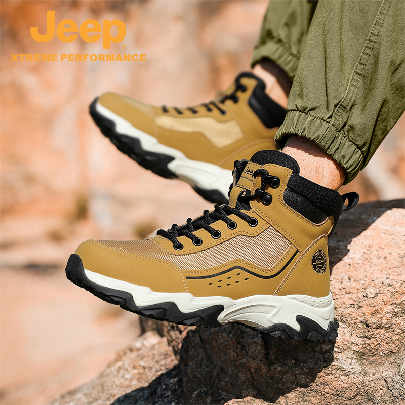 Jeep登山鞋男款户外徒步鞋