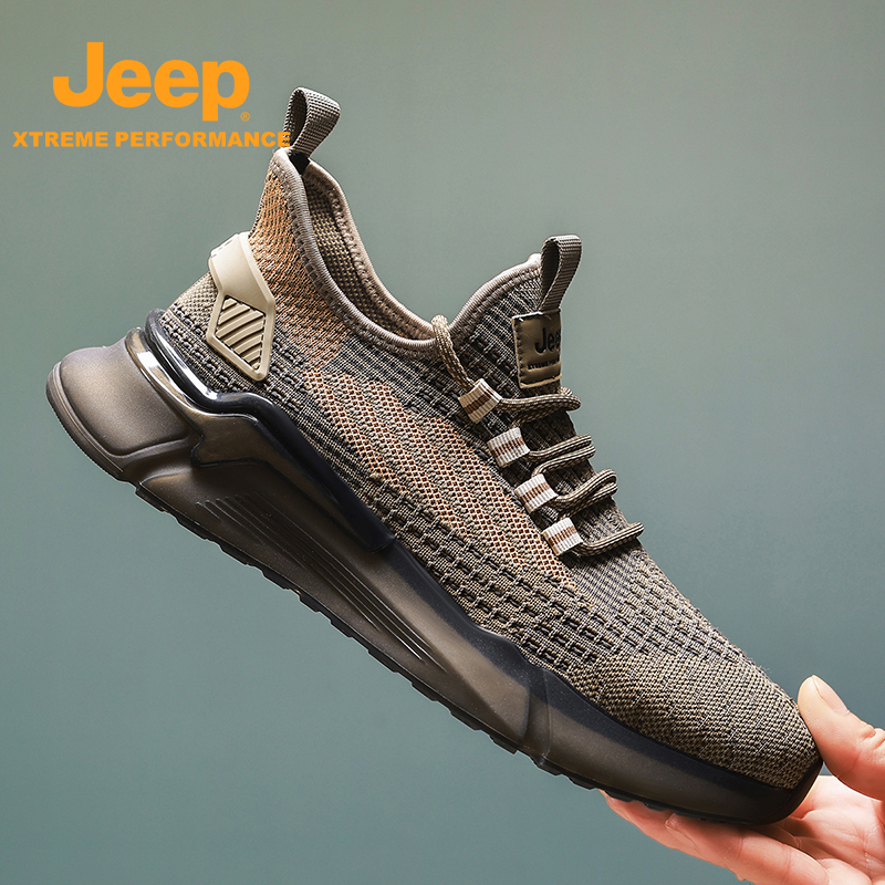 吉普秋季新款透气休闲鞋