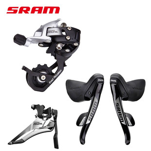 速联SRAM RIVAL 22速套件手变前拨后拨公路车圈刹机械线拉2*11速