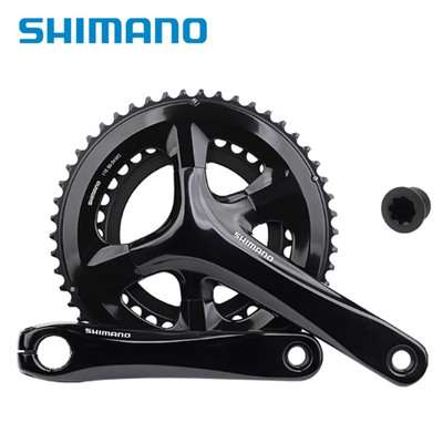 SHIMANO FC-RS510 RS520公路车2×11速牙盘中轴曲柄50-34T 105级