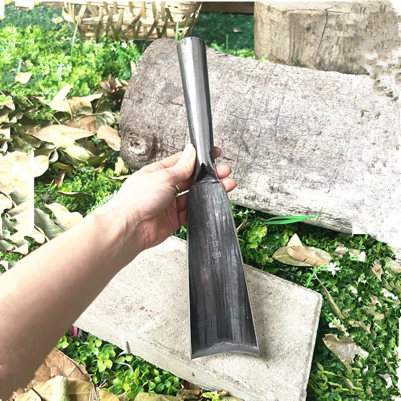 德国进口锻打加厚小铲刀树根草笋山药神器农用工具挖土野菜鸡枞菌