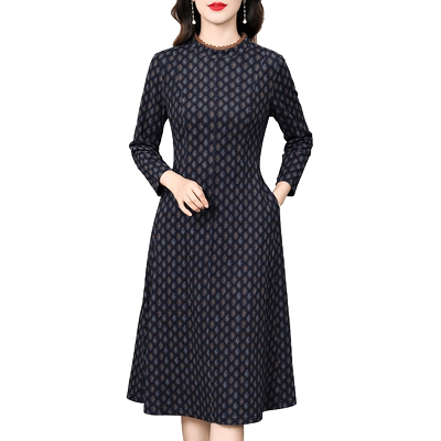 香妮芬简约通勤优雅端庄