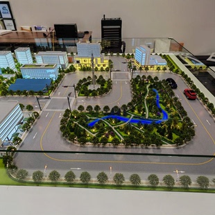 定制沙盘建筑楼盘沙盘模型定制城区规划新能源光伏沙盘模型