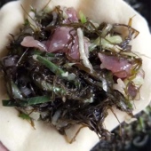 包邮 一口鲜 现包现发冷冻顺丰 私人定制 海麻线包子长岛新鲜海菜