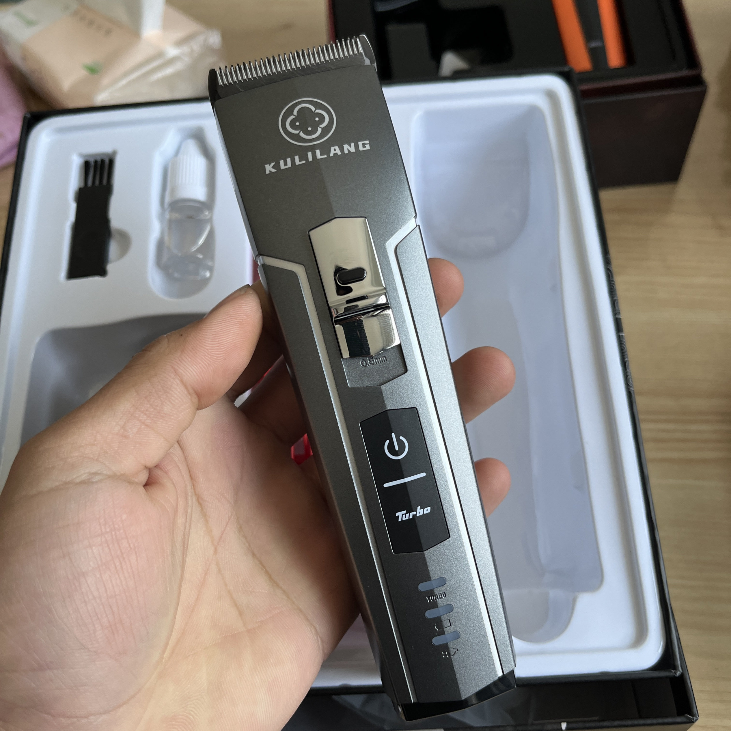 库里狼R30理发器发型师电推剪发廊理发器剃头推