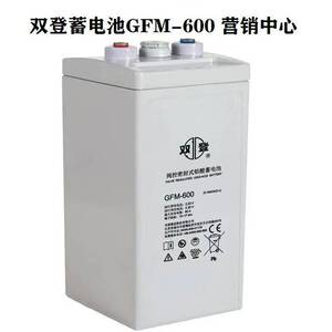 双登铅酸蓄电池2V600AH免维护GFM-600直流屏UPS应急消防医疗通讯