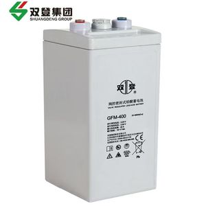 双登铅酸蓄电池2V400Ah免维护GFM-400发电厂铁路医疗EPS应急船舶