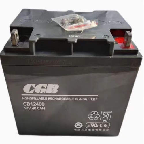 CGB长光铅酸蓄电池12V40AH免维护CB12400消防UPS应急通讯机房包邮
