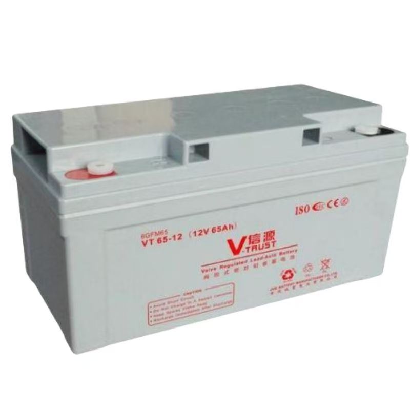 信源铅酸蓄电池12V65AH免维护VT65-12机房消防UPS应急照明直流屏
