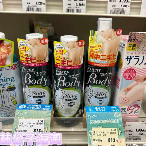 深层清洁美背滋润保湿喷雾SANA