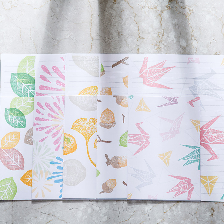 唯美复古日式和风小清新信封信纸 浪漫表白情书信纸信封套装包邮