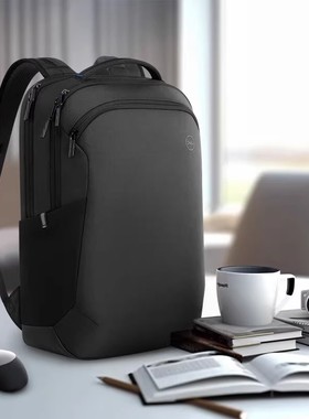 DELL戴尔Ecoloop Pro笔记本电脑双肩背17寸包防水超大容量商务户外运动休闲书包大学高中书包15ro16英寸plus