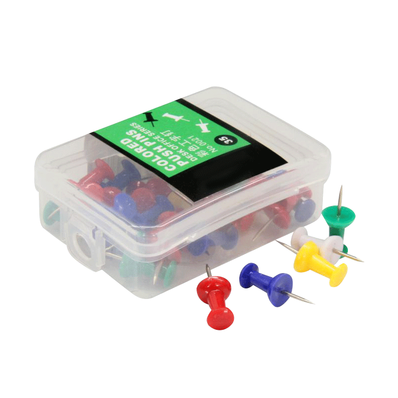 工字钉毛毡板大头钉照片墙按钉软木板图钉毛毡墙贴彩色小图钉幼儿园相片固定钉相片墙记号钉ins风钉子