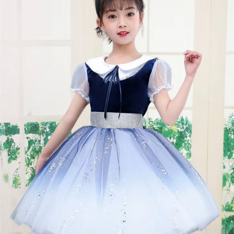 新选儿童演出服中小n学生毕业大合唱团女童合唱礼服男童歌咏比赛